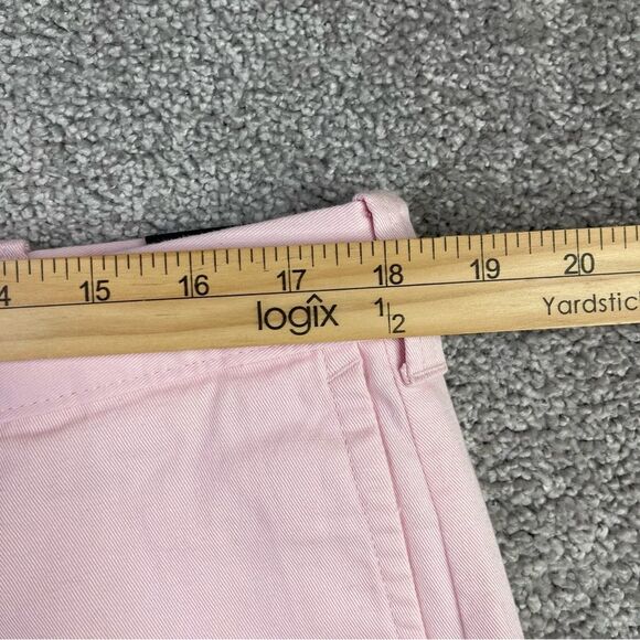 J. Crew Flex Chino Shorts Men’s 36 Pink Flat Front 7” Inseam Preppy - Picture 8 of 11